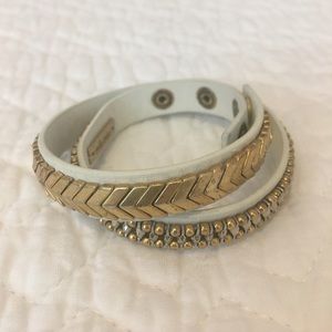 Stella & Dot Gilded Path Double Wrap Bracelet